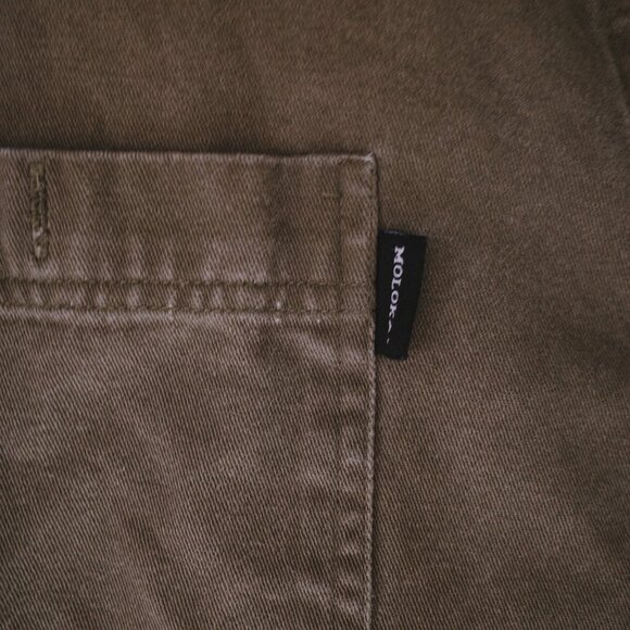 Molokai Army Green Button-Up Jacket - Picture 4 of 8